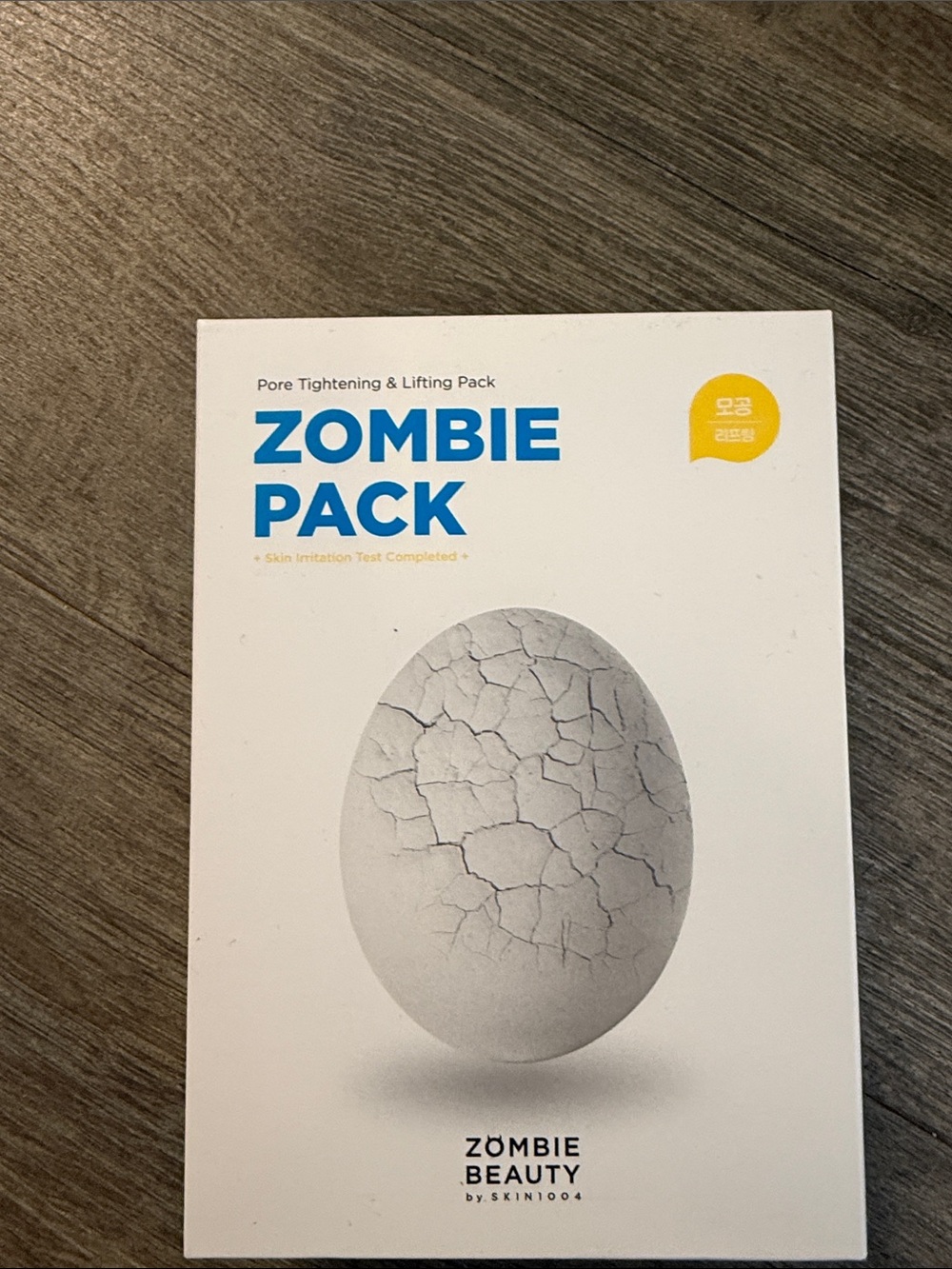 Zombie Beauty Zombie Pack Pore Tightening & Lifting Pack - White
